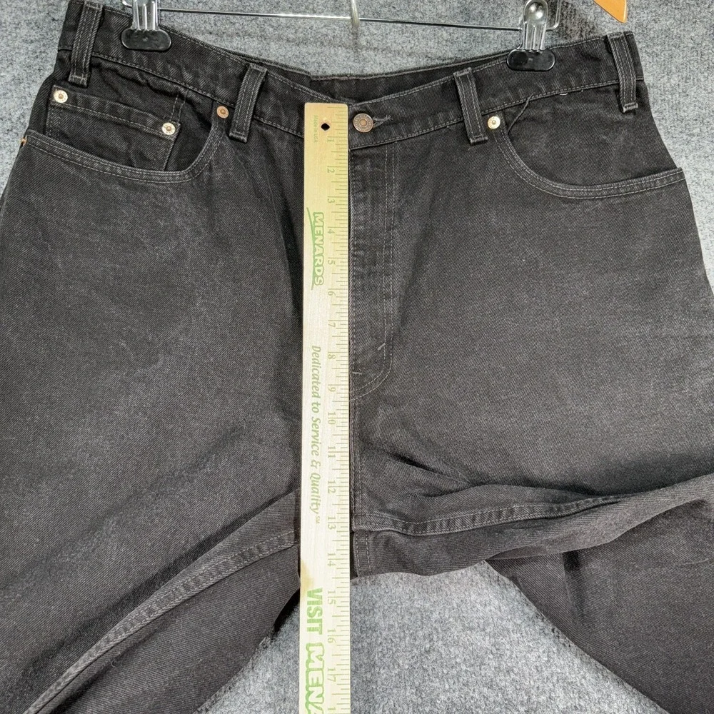 Levis 560 Jeans Men (Fit 36x34) Black Wide Loose Tapered Vintage Made in USA 90s